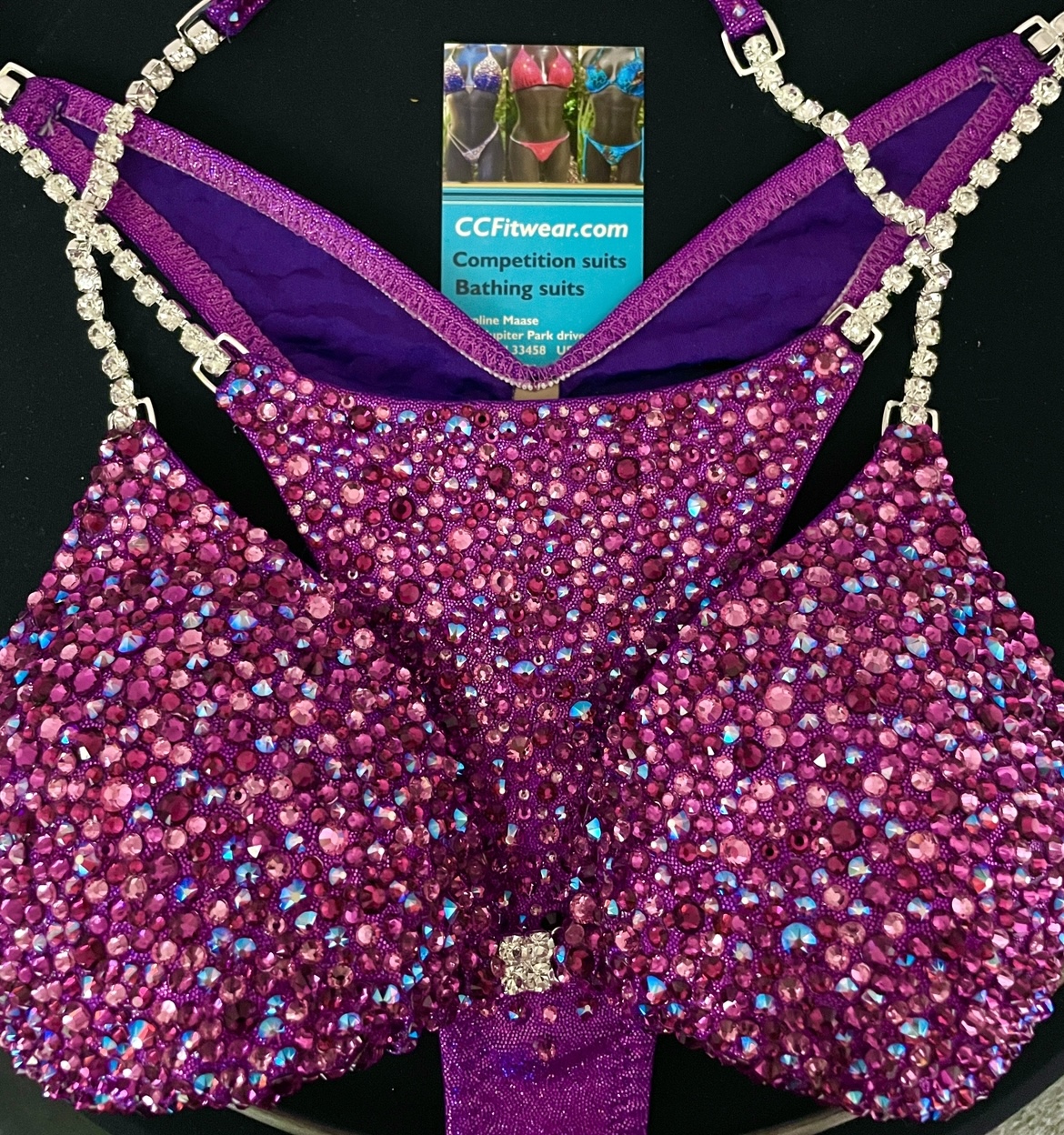 Choose your Bikini Color and Crystals