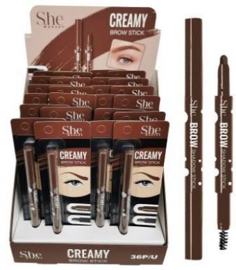 EB14DB
CREAMY BROW STICK DARK BROWN

