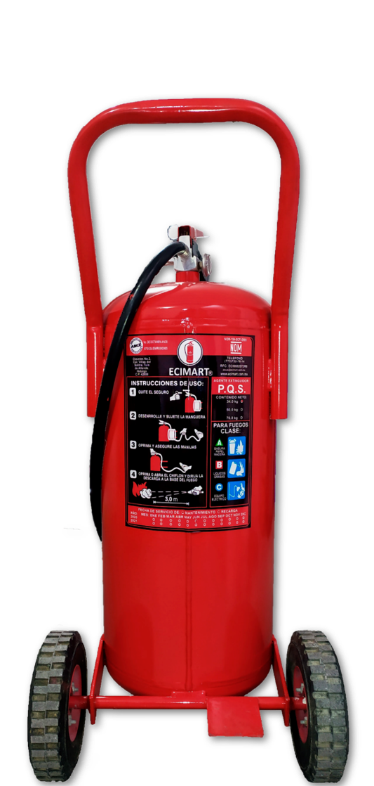     MANTTO. Y RECARGA EXT.  PQS 
    34 KG.