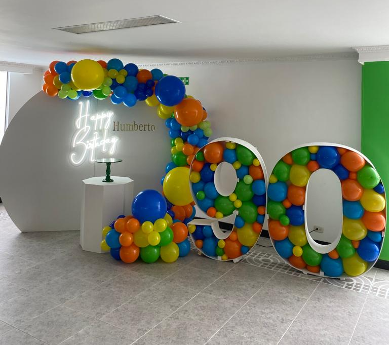 Numero Hueco Para Globos
Medidas: 1.40 Metros
Con Globos $150.000
Sin Globos $60.000
Unidad