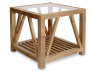 MESA AUXILIAR.
Elaborada en madera de Cedro y Vidrio.
Barnizada.
Tiempo de fabricación de: 4-6 días hábiles.