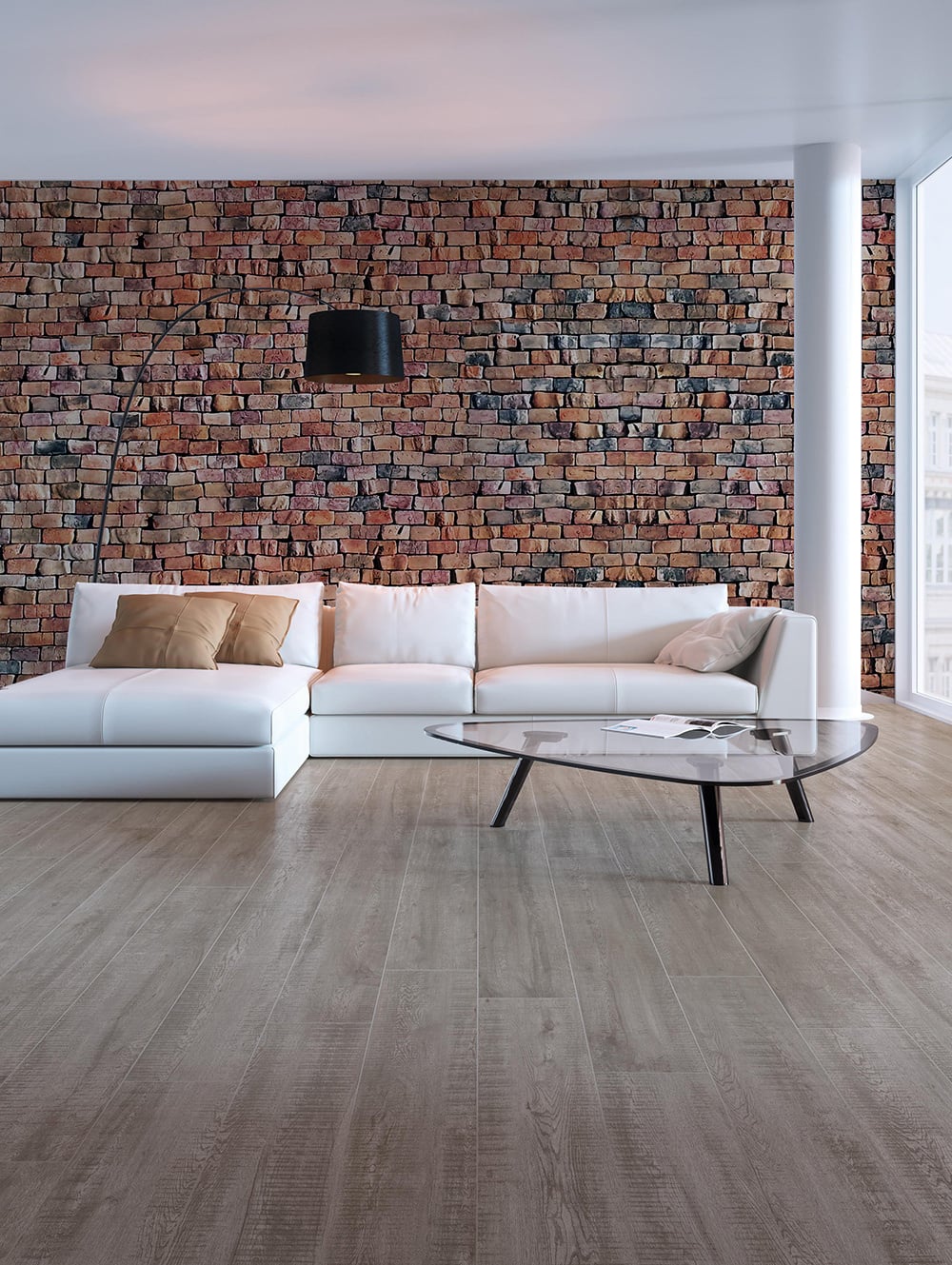 Modern building with an outside pool