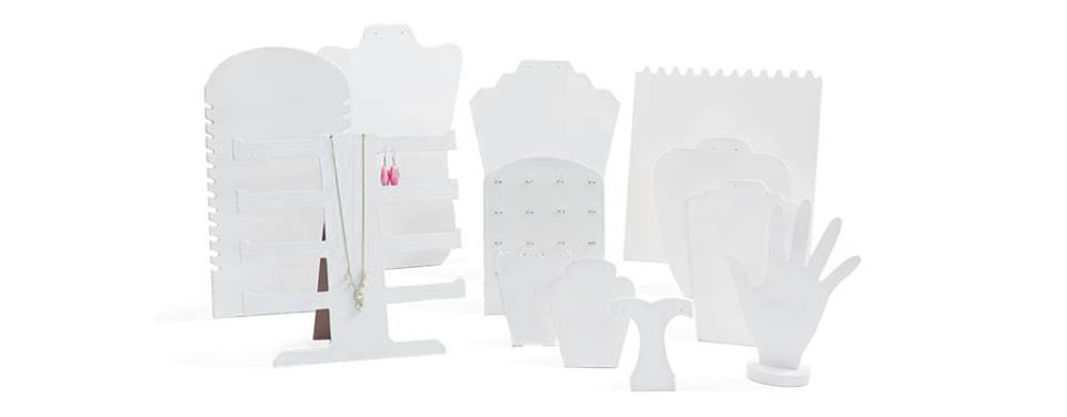 Exhibidores económicos de vinil