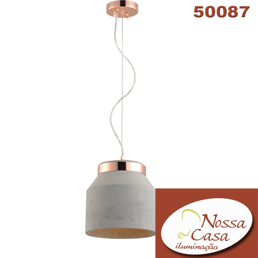 Avant Stove cimento/cobre