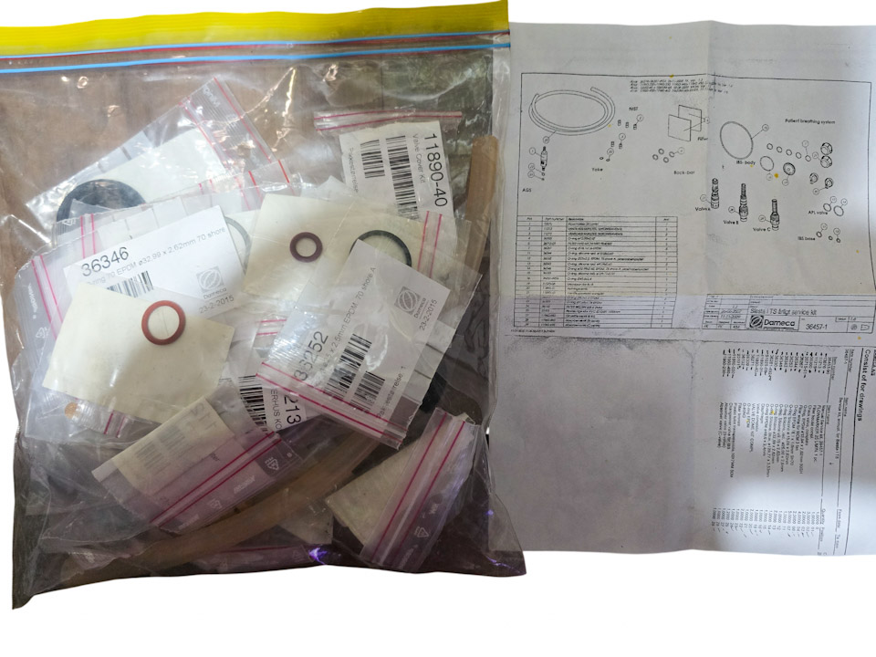 Kit de mantenimiento Dameca Siesta