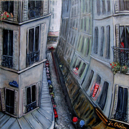 Abbesses part2  60X60cm 
sold