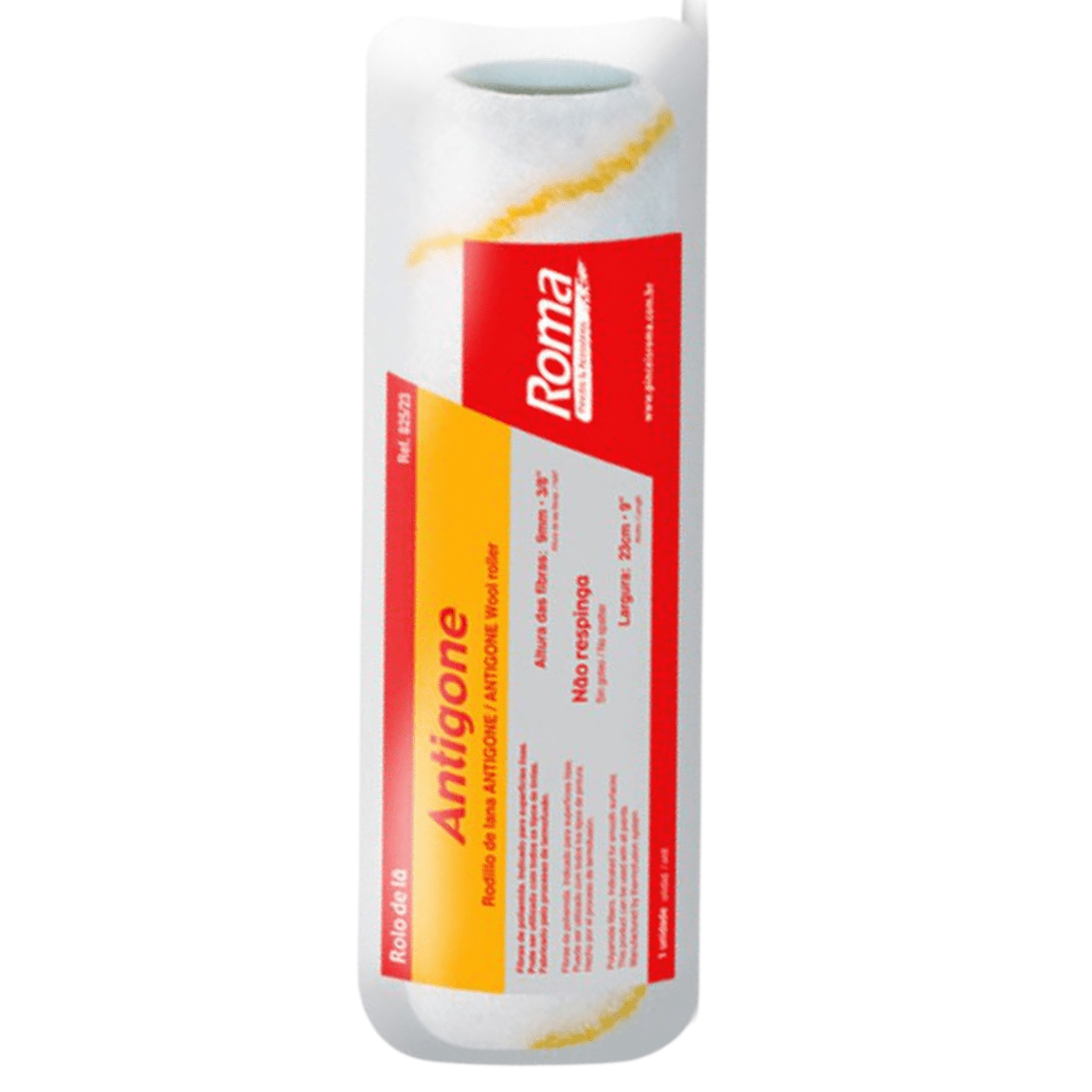 ROLO DE LÃ ANTI GOTA
PELO BAIXO 23CM
ANTIGONE ROMA