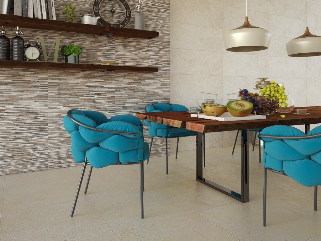 CREMA MARFIL 
Medidas: 26X76 cm