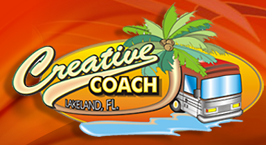 Creative Coach Collision Repair and Design Center in Lakeland, FL is an interior design company for motorhomes.