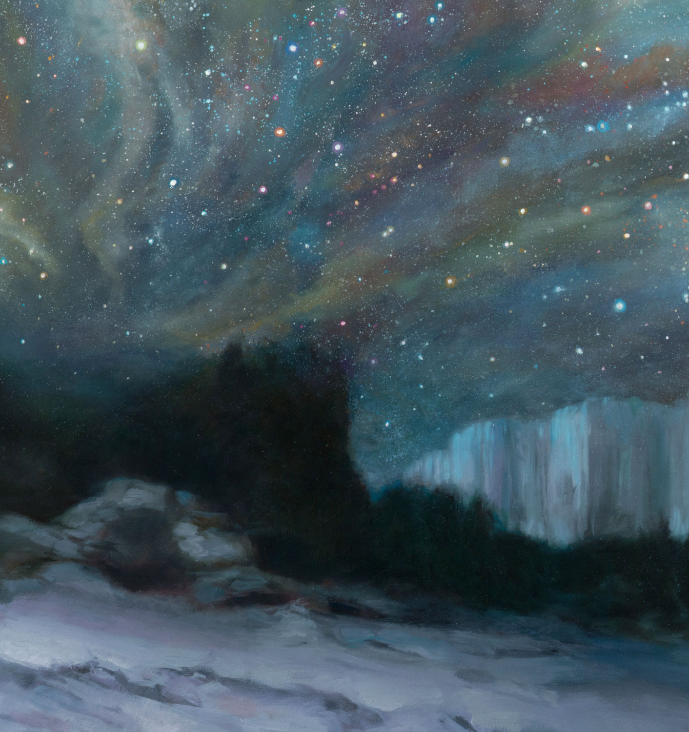 The Wall in the distance.