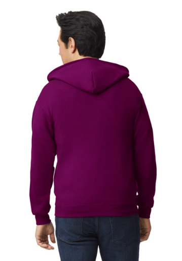 SUDADERA CON CIERRE Y CAPUCHO ADULTO