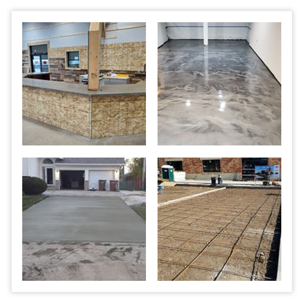 A clean tiled floor