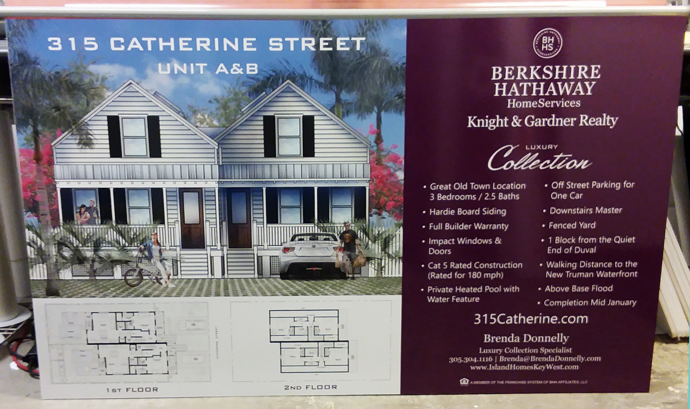 1/2" PVC Sign with Digital Print