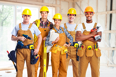 Group of Construction Workers