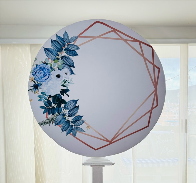 Circulo Efecto 3D Tematico
1.30m diametro x 2.20cm Altura
$80.000