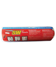 Felpa hecha con fibras acrílicas de alta densidad, las cuales retienen el material y lo aplican sin dejar rastro de pelusa. Su mayor virtud es que puedes aplicar cualquier tipo de pintura solvente sin dañar la felpa. 