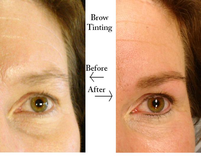 Brow Tinting