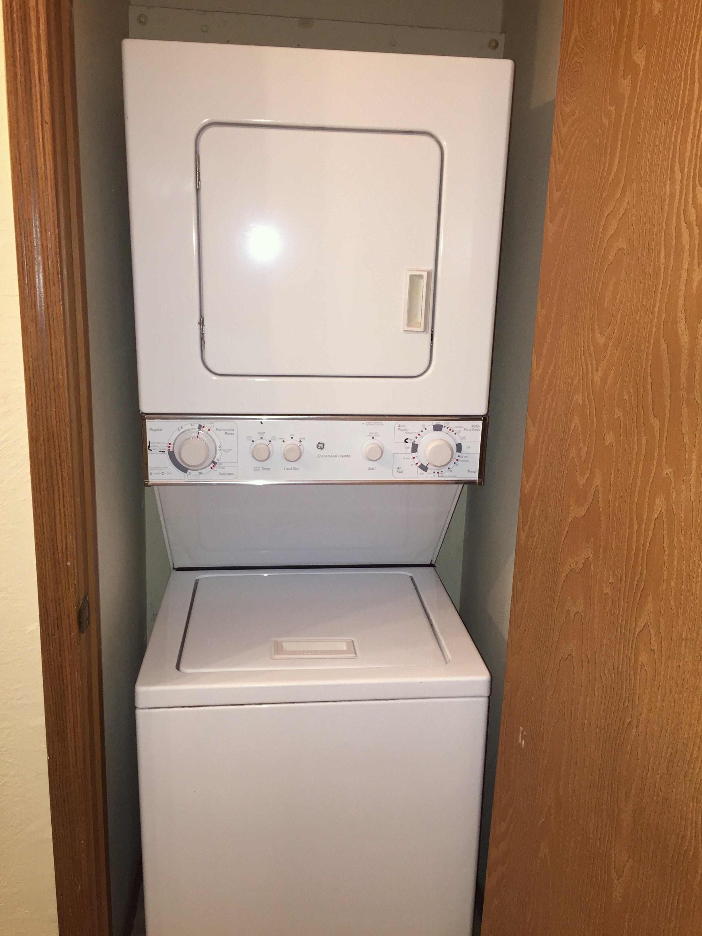 Stackable Washer & Dryer Included