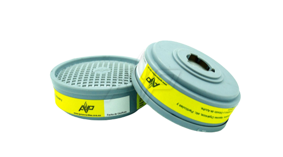CARTUCHO CONTRA VAPORES ORGÁNICOS Y 
GASES ÁCIDOS AP GRD-103