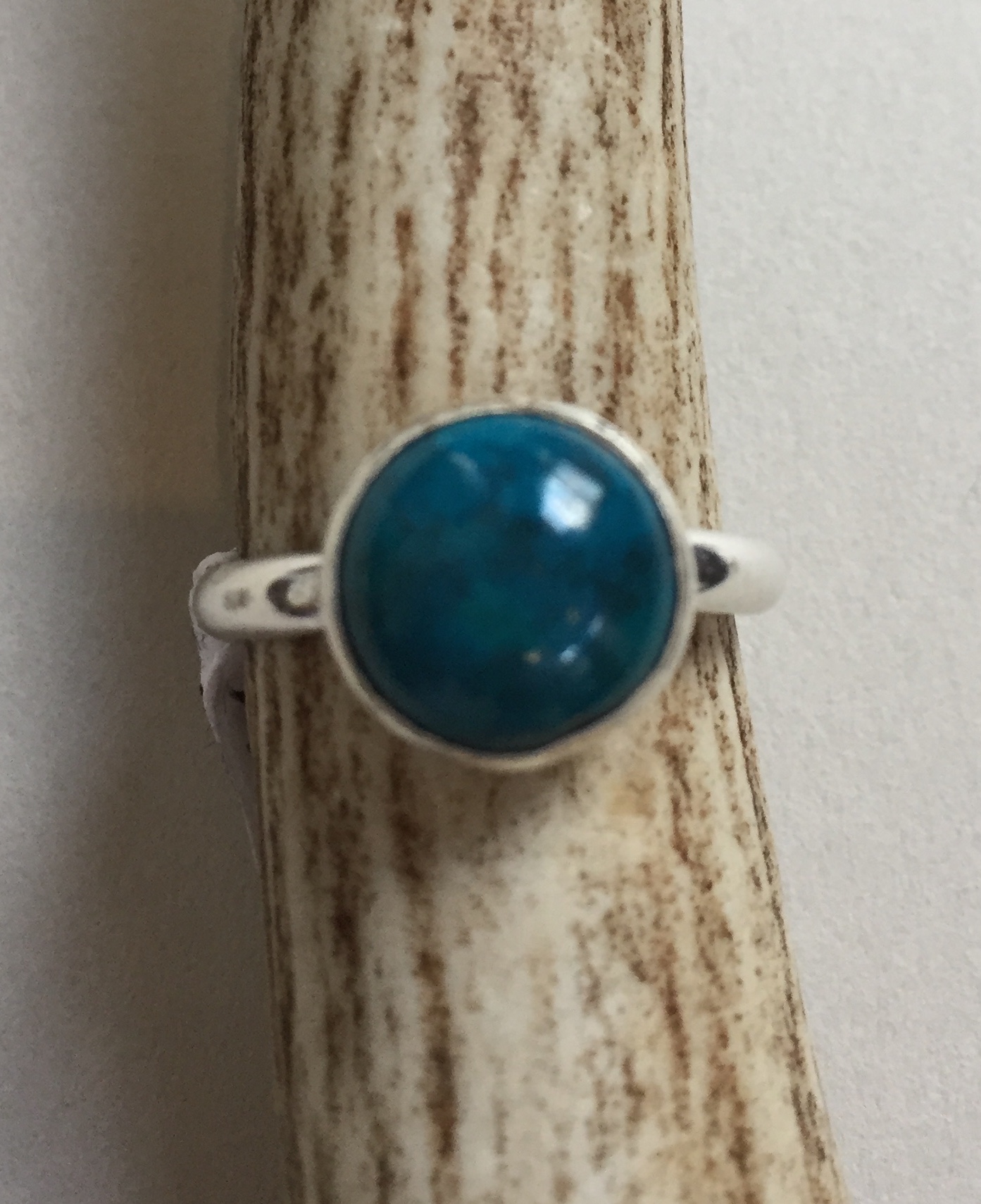 Chrysocolla Ring Ma 44
Sterling Silver
$45.