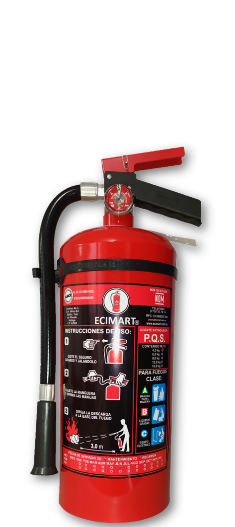         MANTTO. Y RECARGA EXT.  
        PQS 4.5 KG.