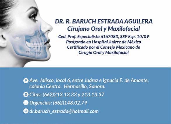 Dr. Baruch Estrada Cirujano Oral y Maxilofacial