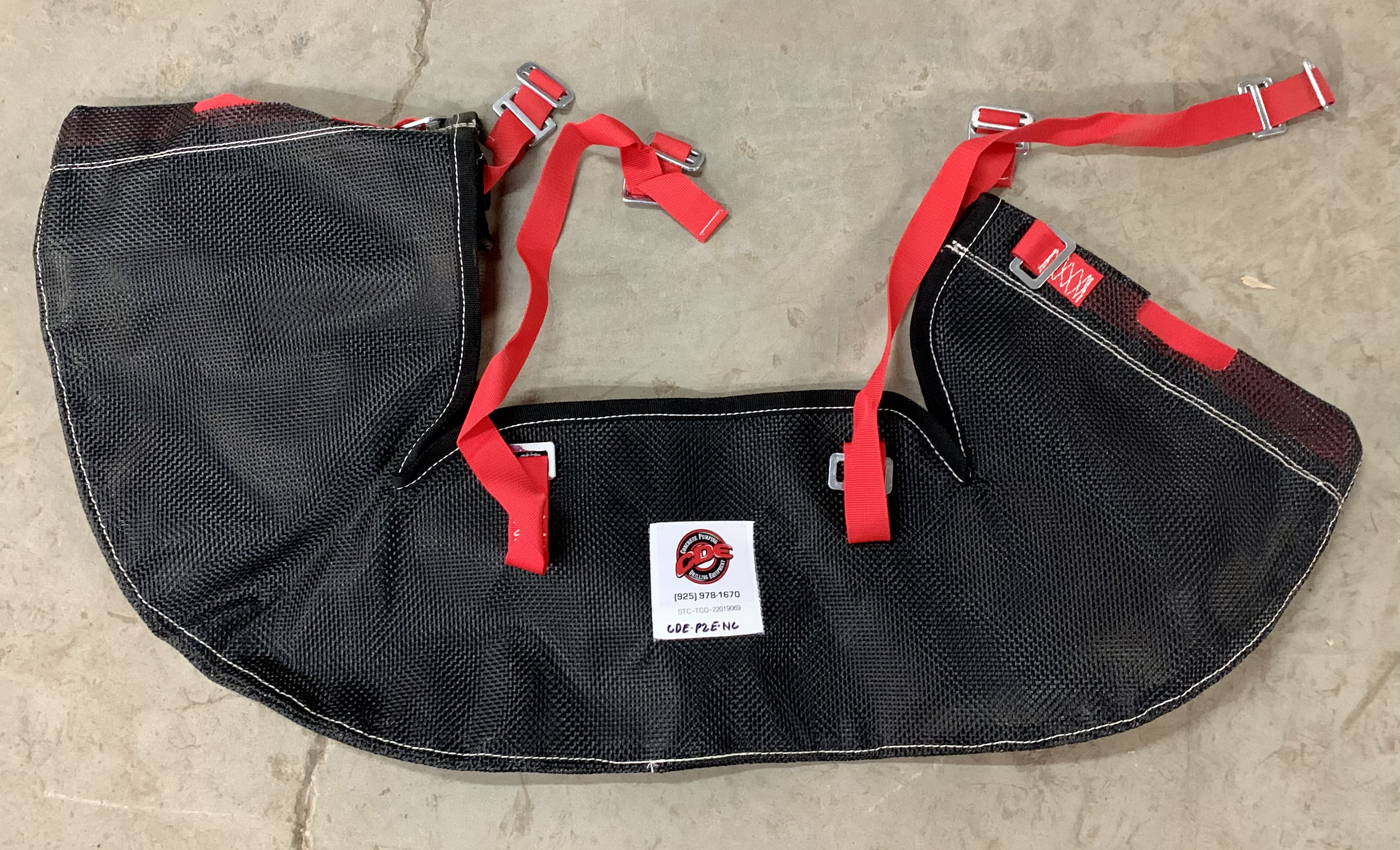 Putzmeister Backend Safety Cover w/o clean out port cutout