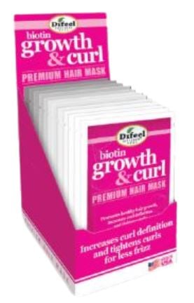 D31GC18
PREMIUM HAIR MASK BIOTIN GROWTH &amp; CURL 50G
144 CS
