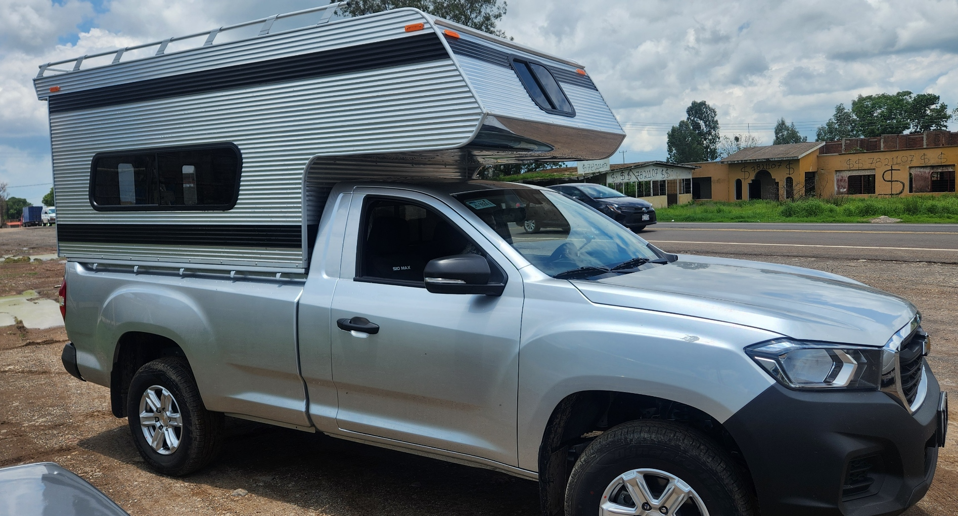campers volado pick up de aluminio