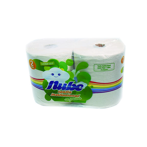 Toallas Cocina  Nube x2 Rollos