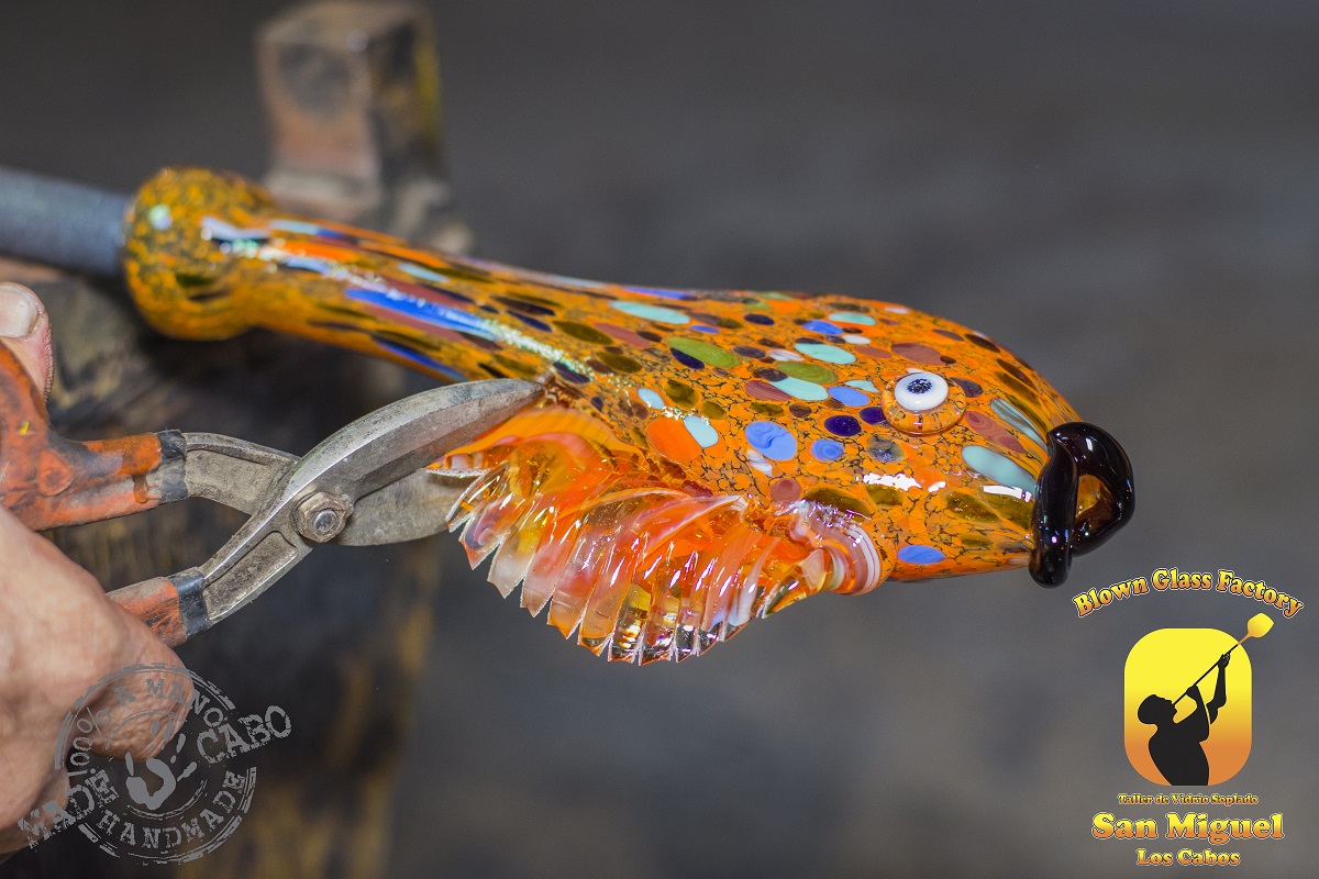 Glass blowing pride Los Cabos