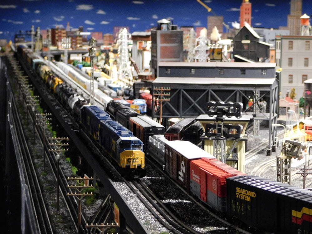 Corner Field Model Railroad Museum Trading Post Train Shop Home