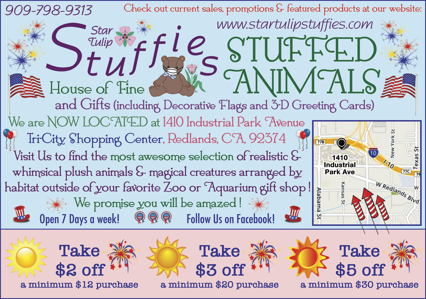 Star Tulip Stuffies Welcome
