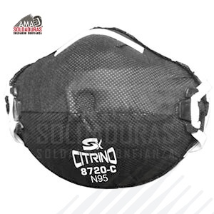 MASCARILLAS CITRINO CARBÓN ACTIVADO N95
Categoría: Mascarilla
Descripción: Filtro de carbón activado N95
Usos: Protege de vapores orgánicos y gases ácidos
Normas: Certificación de Normas Oficiales Mexicanas y cumplen requerimientos NIOSH
