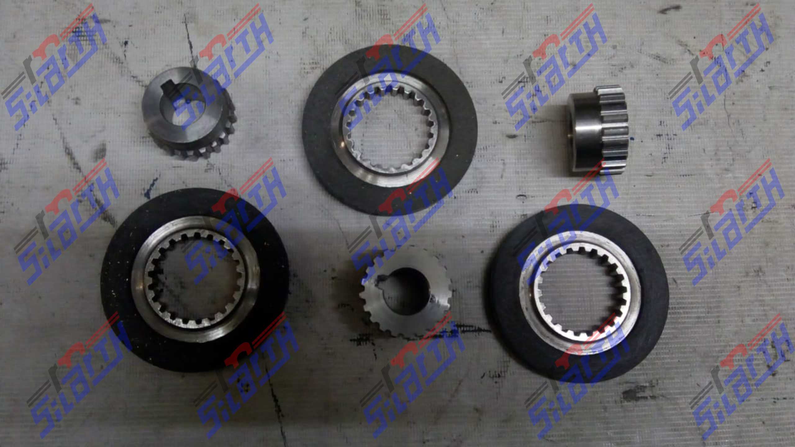 CONJUNTO DISCO DENTADO - PIÑÓN AC