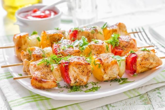 Chicken Kabob Skewers