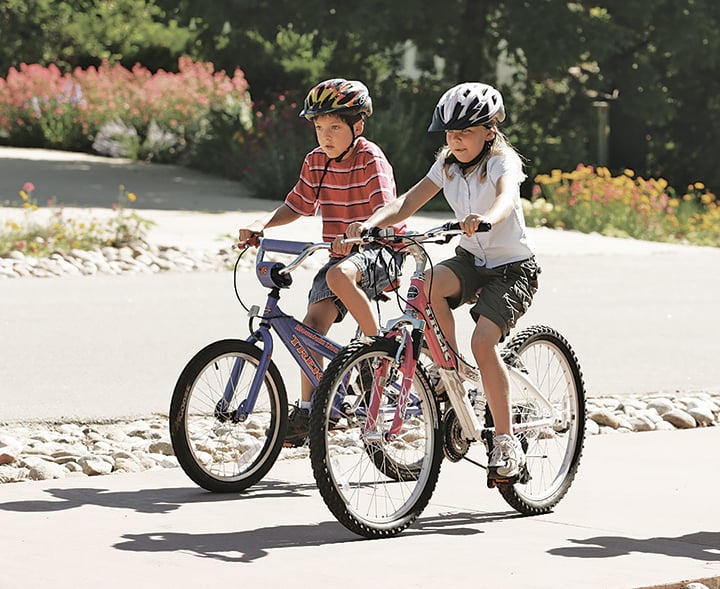 Taking your kids out for a bike ride can be a great way to spend quality time. Just be sure they’re properly protected.