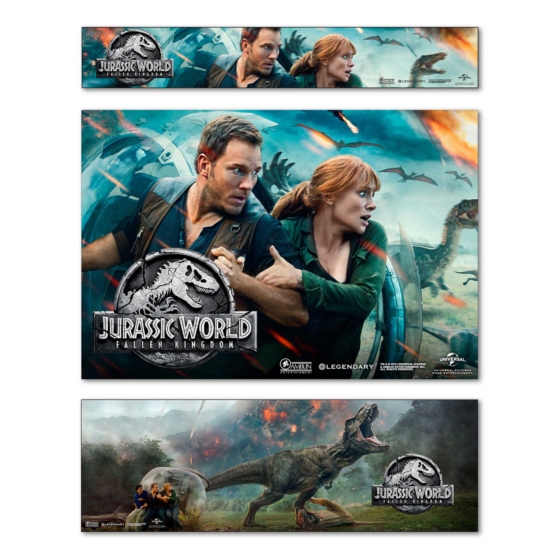Jurassic World Banners
