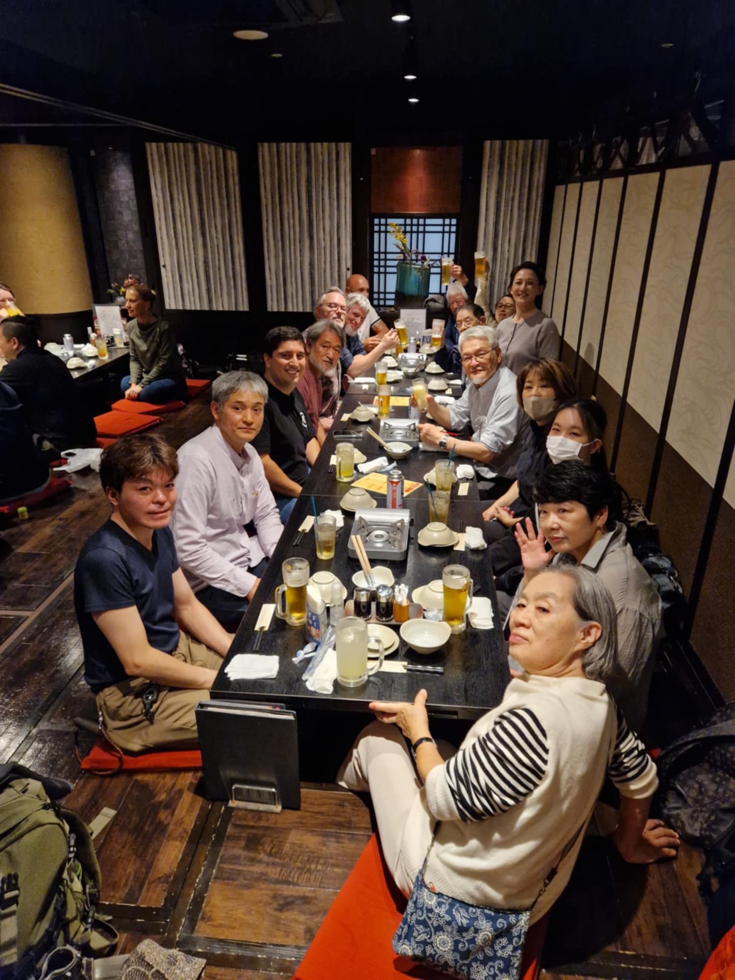 Celebrating a successful taikai!