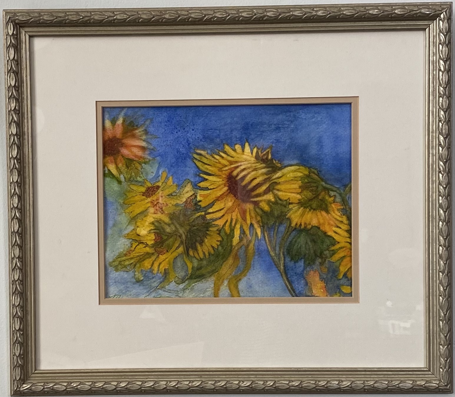 Sunflower Crazy
Watercolor on paper
11" X 8.5"
$175.
