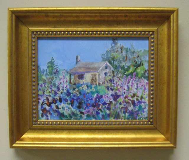 Taylor, My Wild Iris Home, 6x8 Acrylic