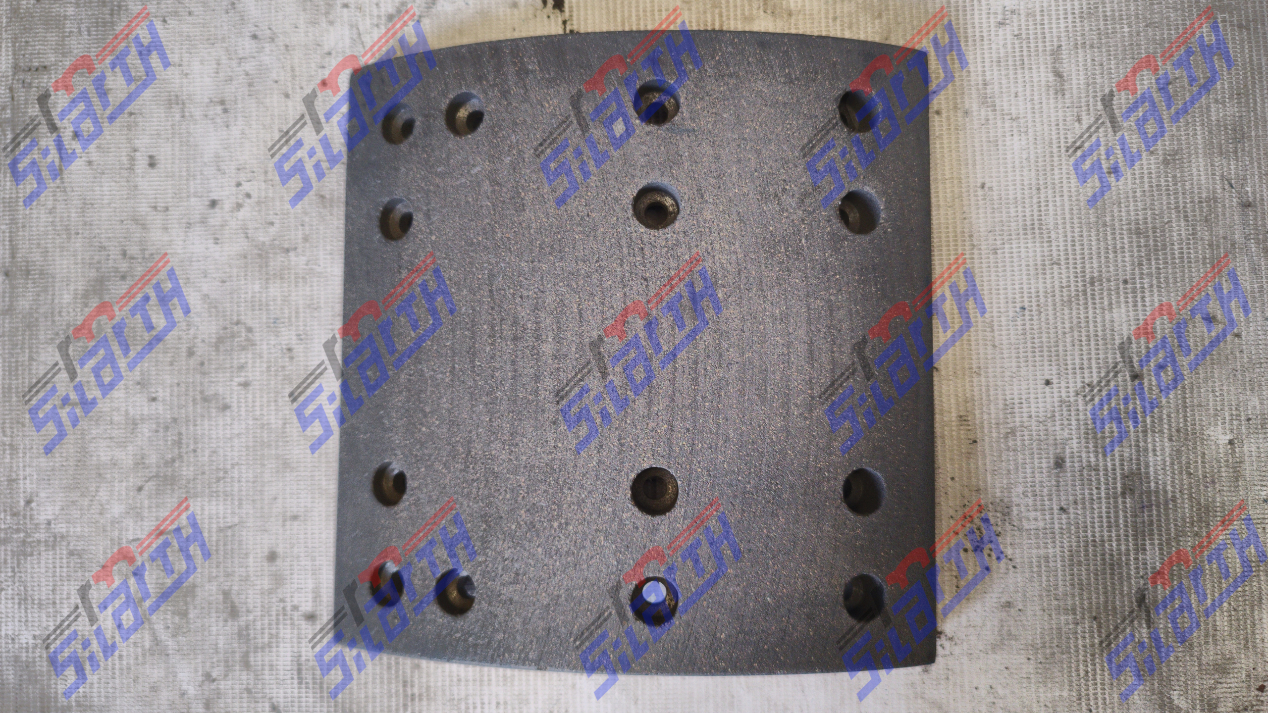 BLOCK 16" D. E. x 7" A x 0.687" ESP. 14" PERF.