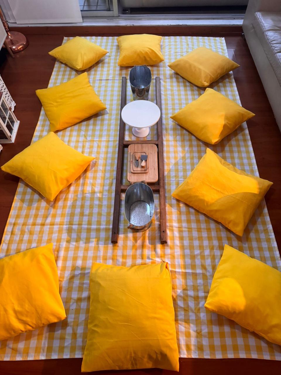 Cojines en tela
44cm x 44cm
Alquiler $ 5.000