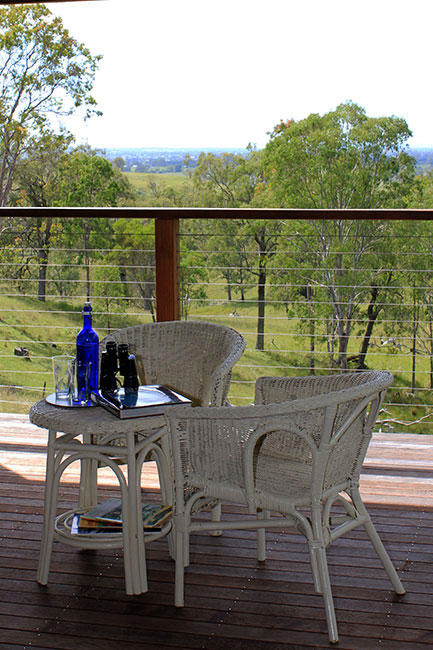 The scene is set for some bird watching