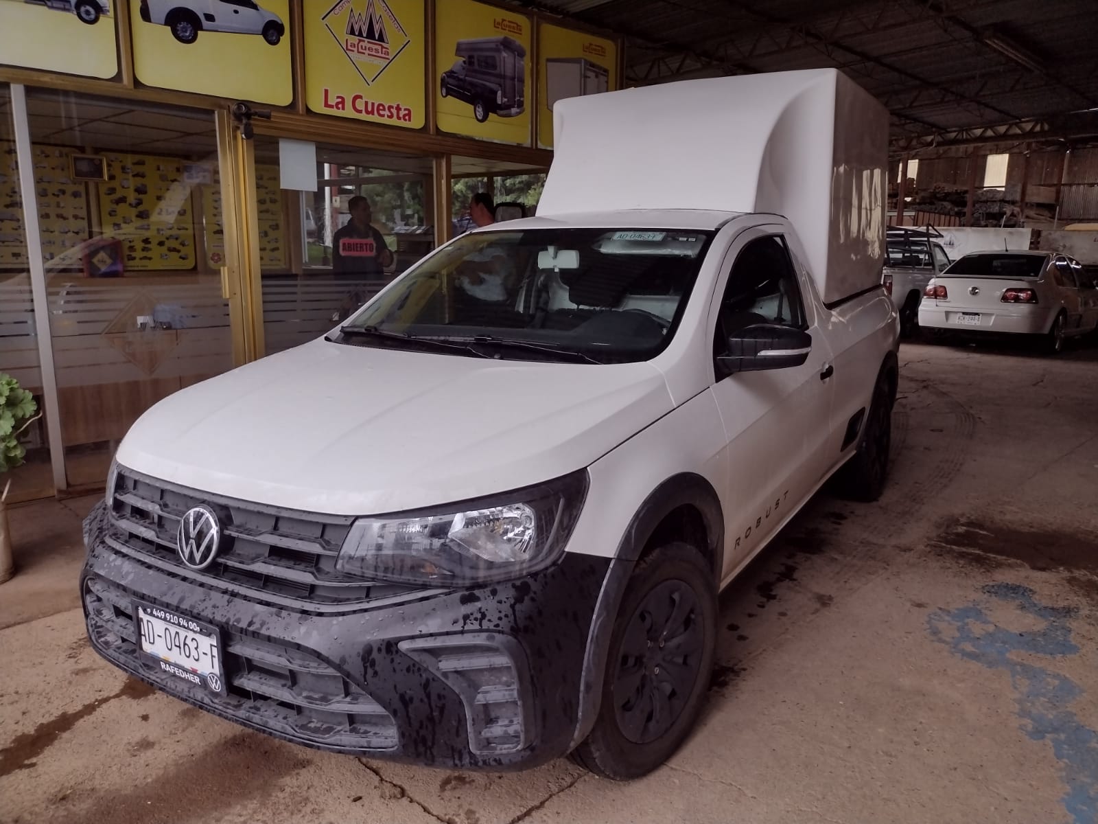 camper de fibra robusto saveiro