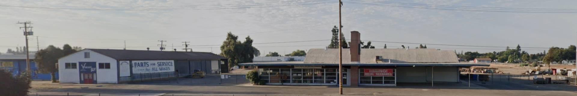 Truck Parts and Service Company, a California Corporation location and store front.