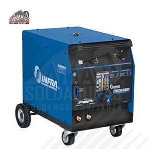 MI 265 L CA/CD

Categoría: Soldadoras para electrodo revestido (SMAW)
Trabajo: Industrial ligero
Alimentación: 220 V
Rango de amperaje de soldadura: 25-275 A, CA45-250 A, CD
Ciclo de trabajo: 30%
Suelda con: Electrodo revestido (SMAW) en diámetros desde 1.6 hasta 6.4 mm (1/16" a 1/4") E6010, E6011, E6013, E7018, E7024 y electrodos especiales como: aluminio, hierro colado y acero inoxidable en diámetros desde 1.6 hasta 4.8 mm (1/16" a 3/16").