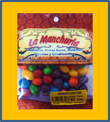 CACAHUATE CONFITADO
60 GRS