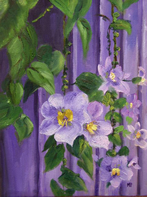 Purple Delight - 6"x 8" Oil on Stretched Canvas -SOLD