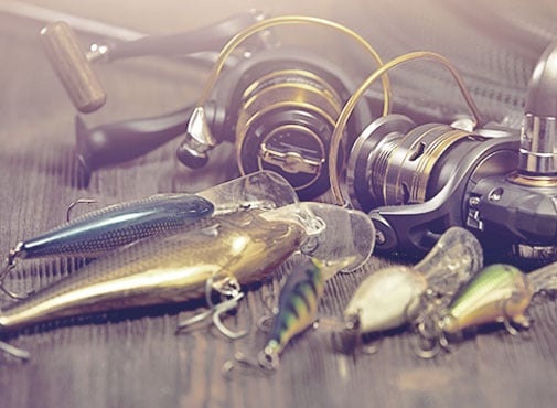 Fishing Spinning, Hooks and Lures